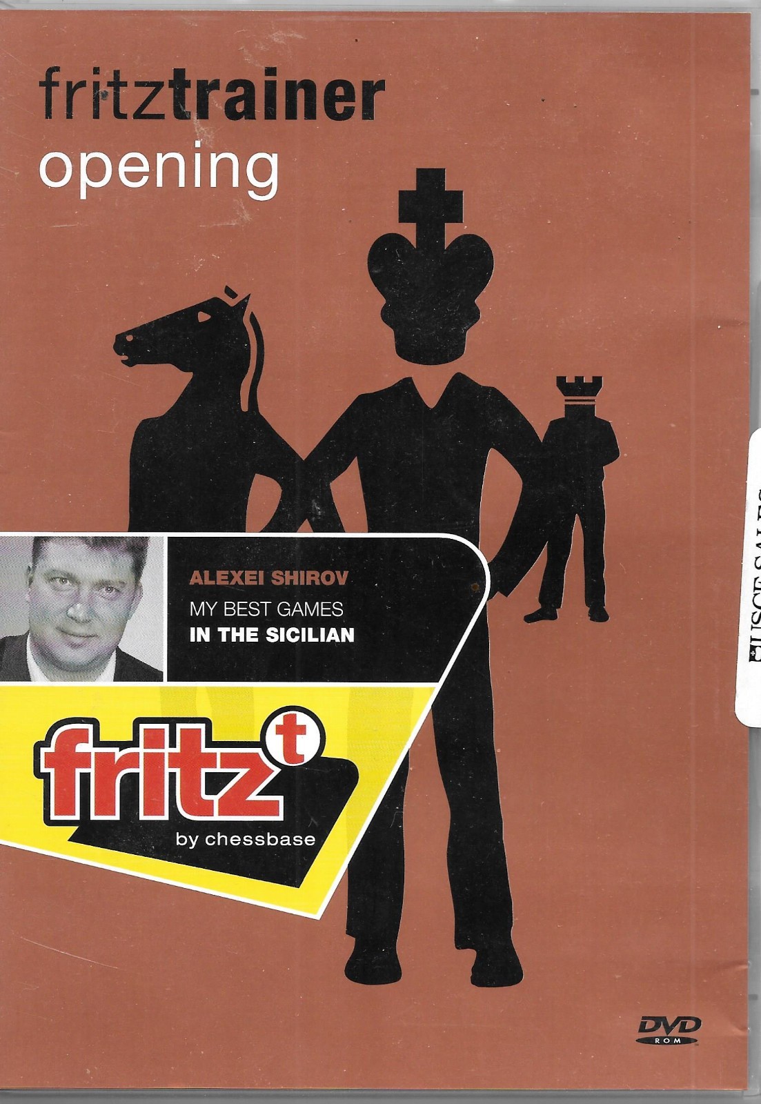 My Best Games in the Sicilian  - Alexei Shirov  Chess DVD Sealed