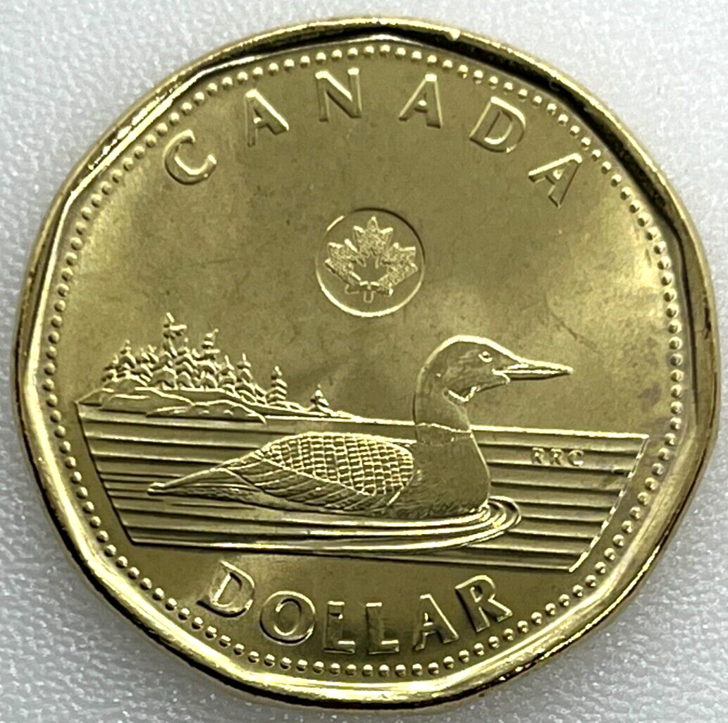 Loonie - 2022 Canada 1 Dollar Coin, BU, UNC