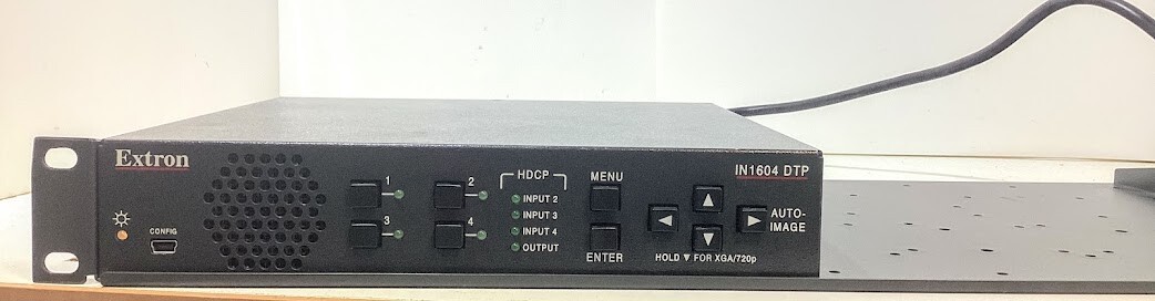 Extron IN1604 DTP Four Input HDCP-Compliant Scaler