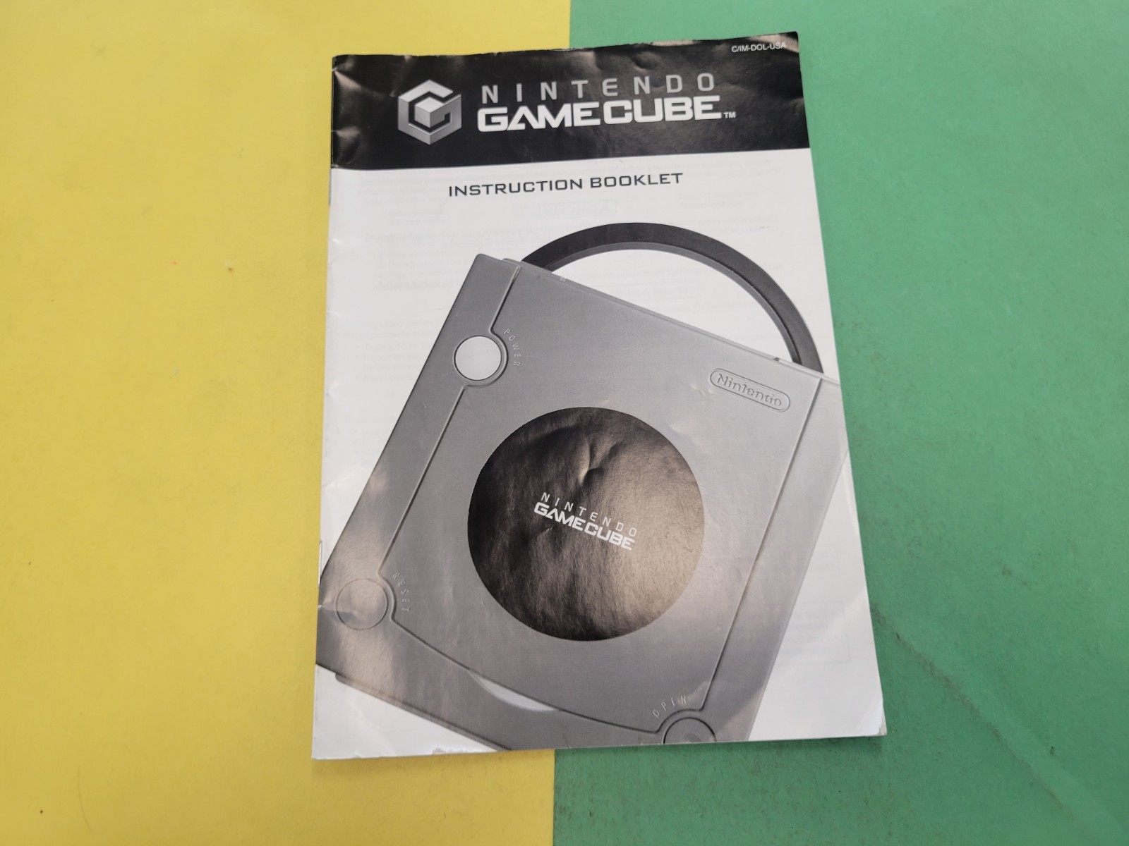 Nintendo Gamecube System instruction Manual