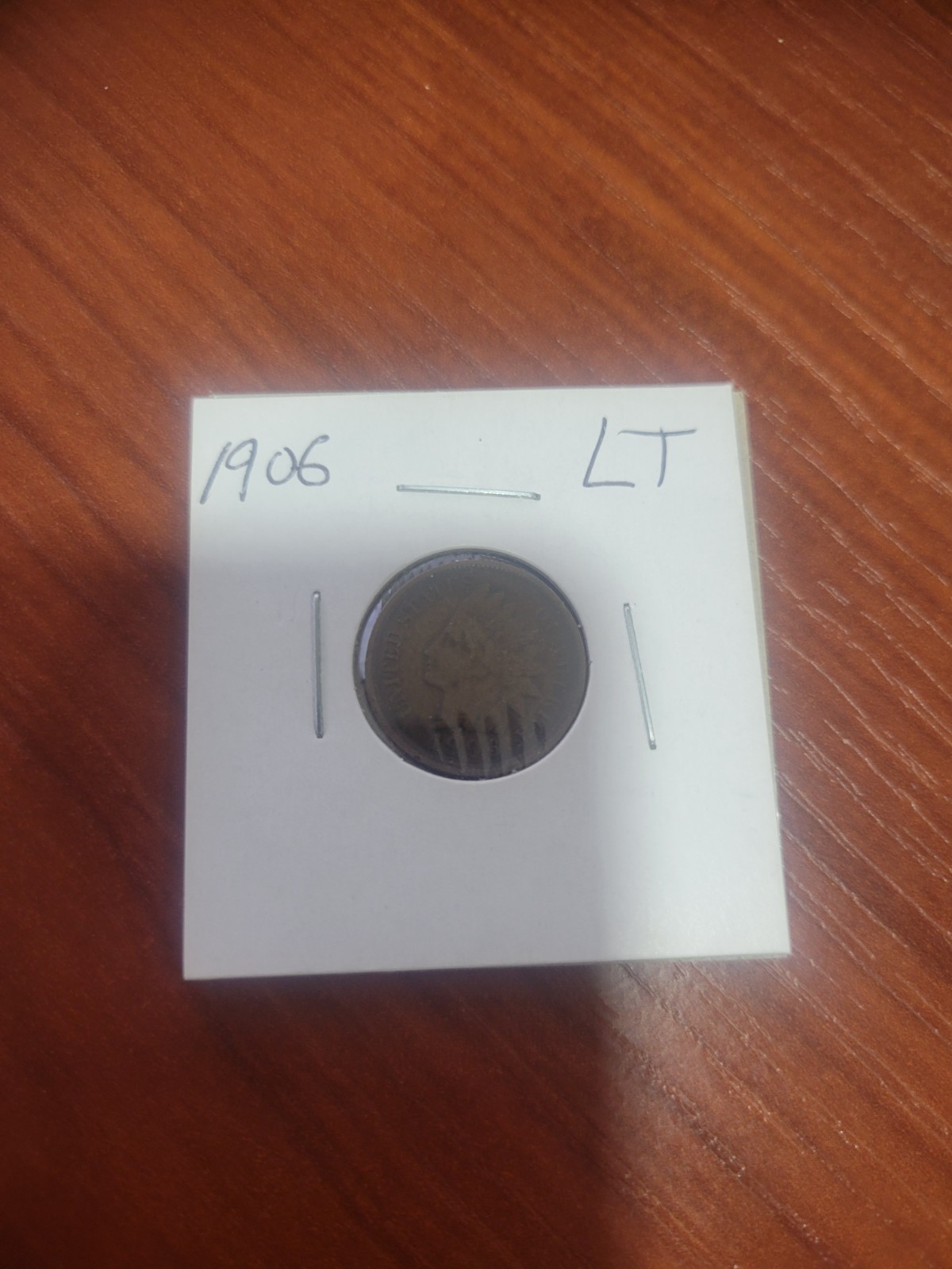 1906 Indian Head Penny Cent US Coin    Free Shipping      M2