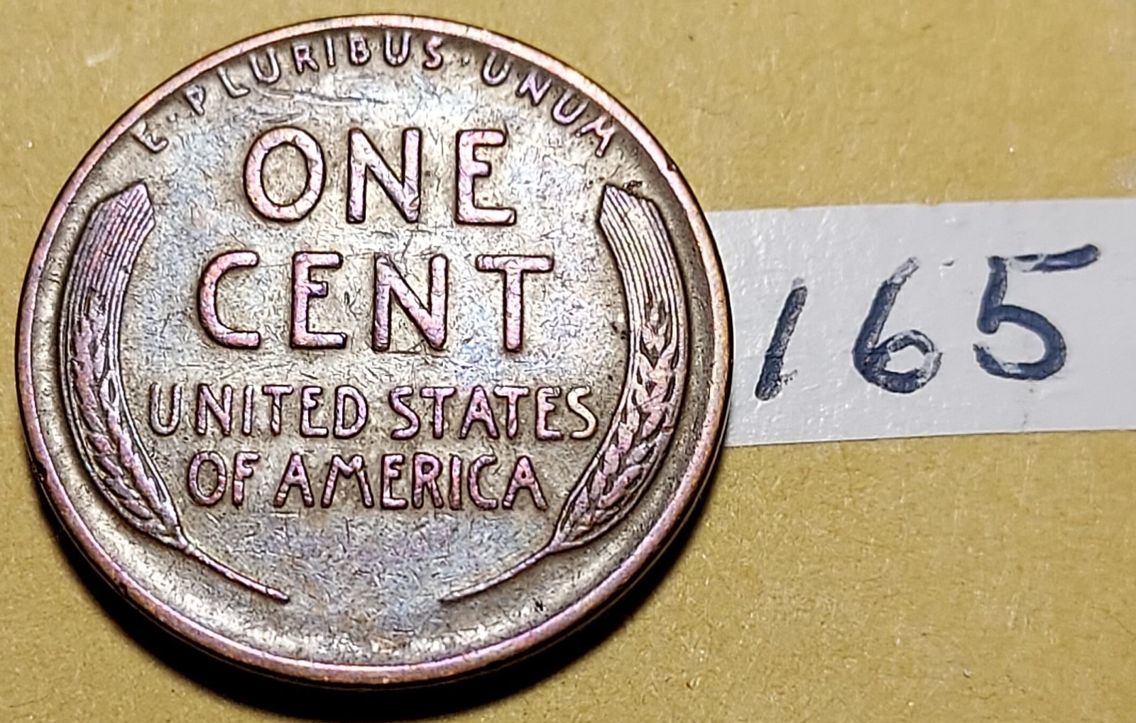 1929-D Lincoln Wheat Cent XF #165