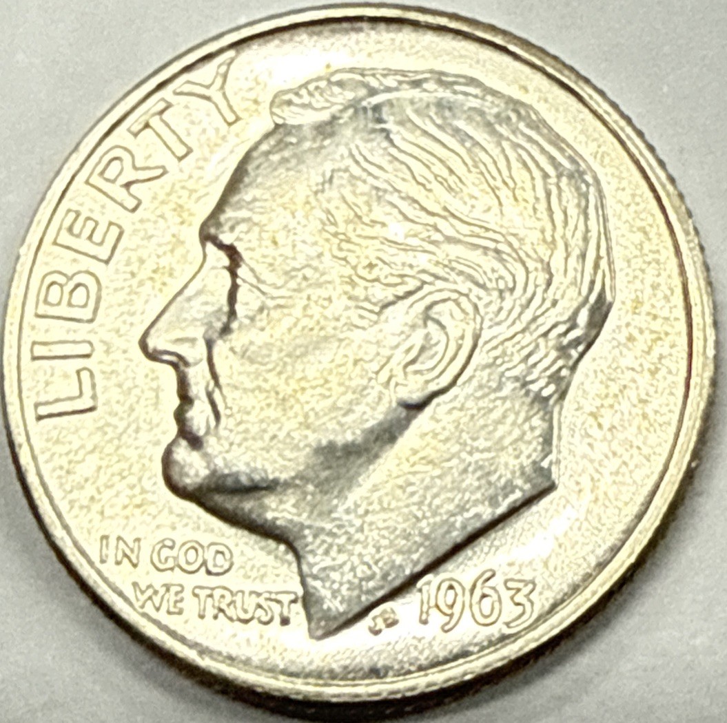 1963 Silver Roosevelt Dime BU Uncirculated