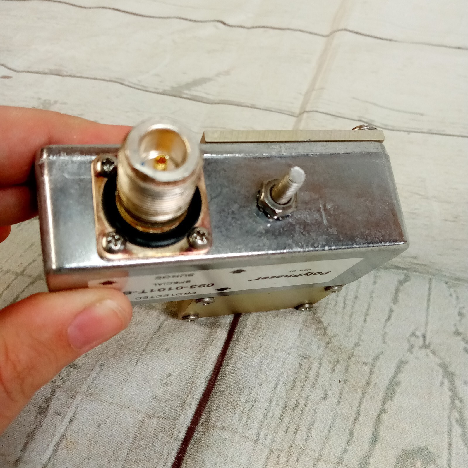 Polyphaser 093-0101T-B - Coaxial RF Surge Suppressor
