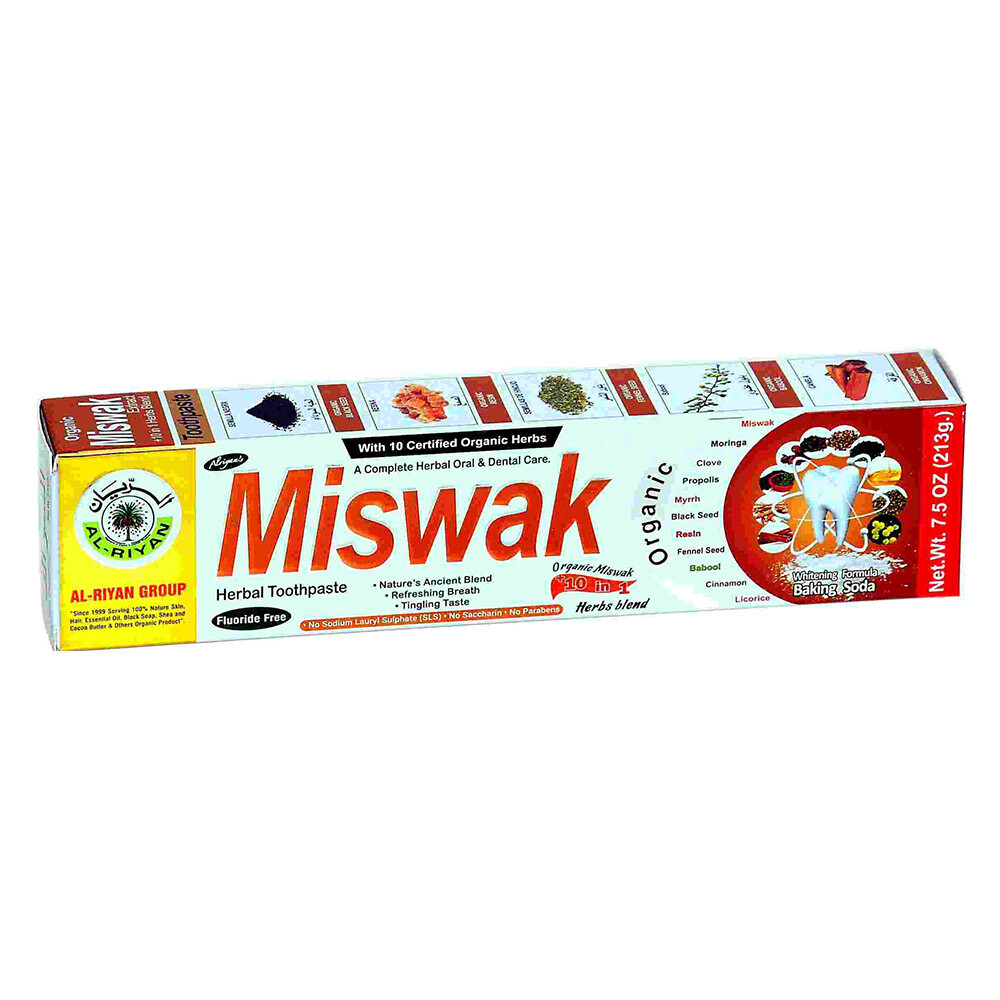 ORGANIC Tooth Paste-Al Riyan 8 Different Types Available