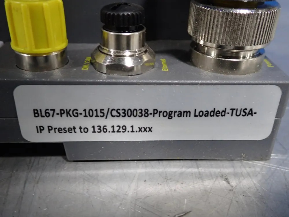 TURCK BL67-PKG-1015/CS30038 I/O MODULE 04200480989