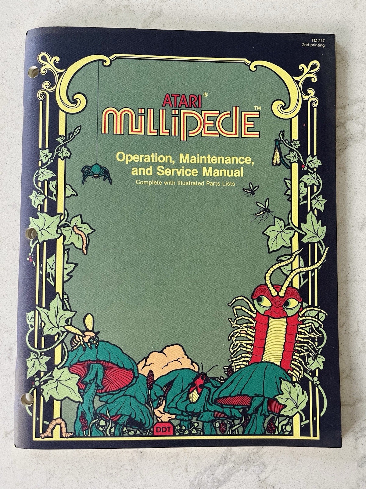MILLIPEDE Operations Maintenance and Service Manual + Schematics + Supp. 1982