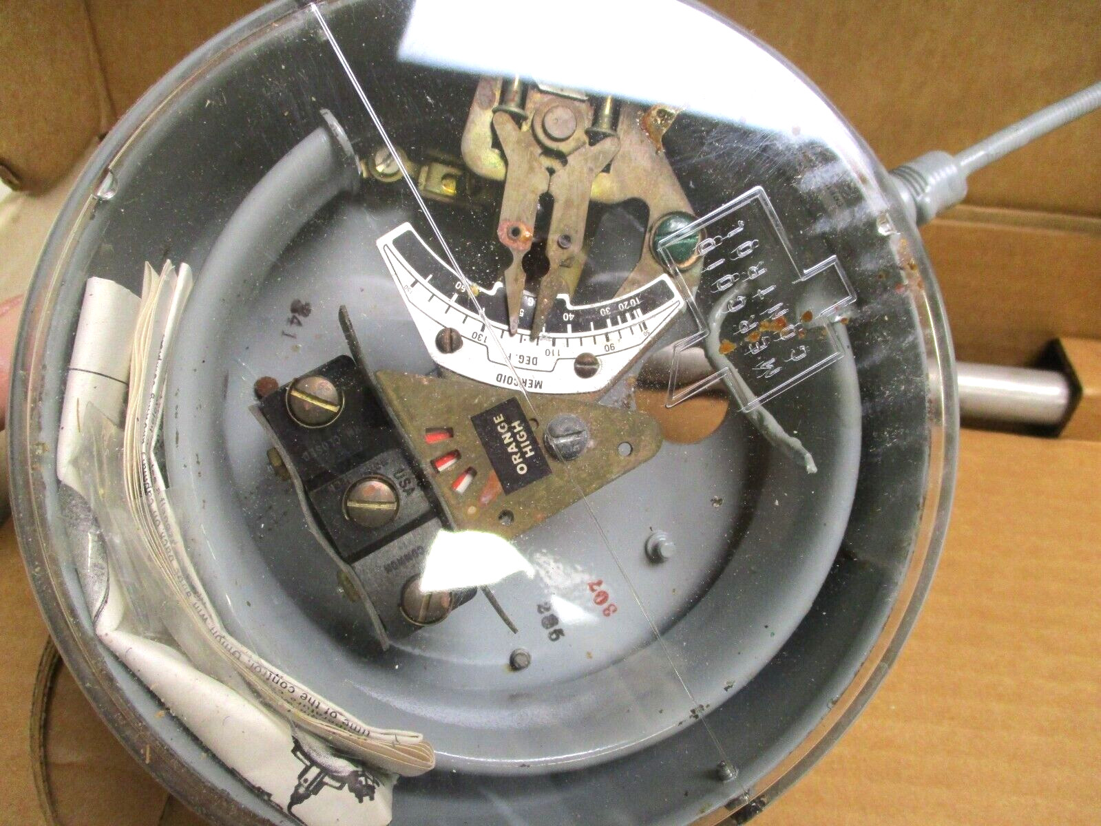 MERCOID TEMPERATURE SWITCH , DA-7038-153-4 , SURPLUS