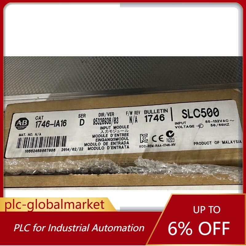 New Factory Sealed AB 1746-IA16 /D  SLC 500 Input Module PLC 1746IA16