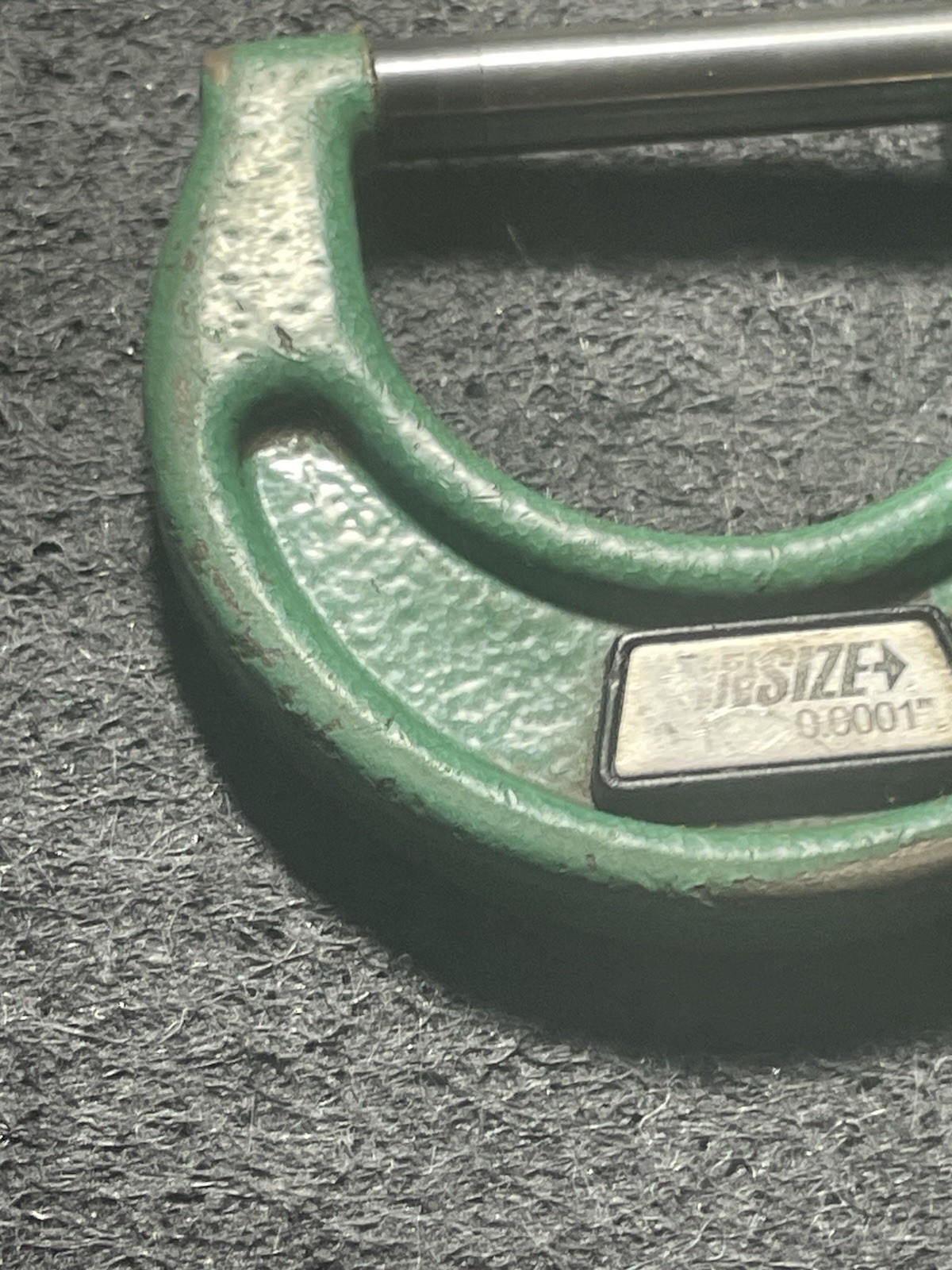 INSIZE micrometer. Machinist Tool. Loose Ratchet Stop / .0001” Resolution