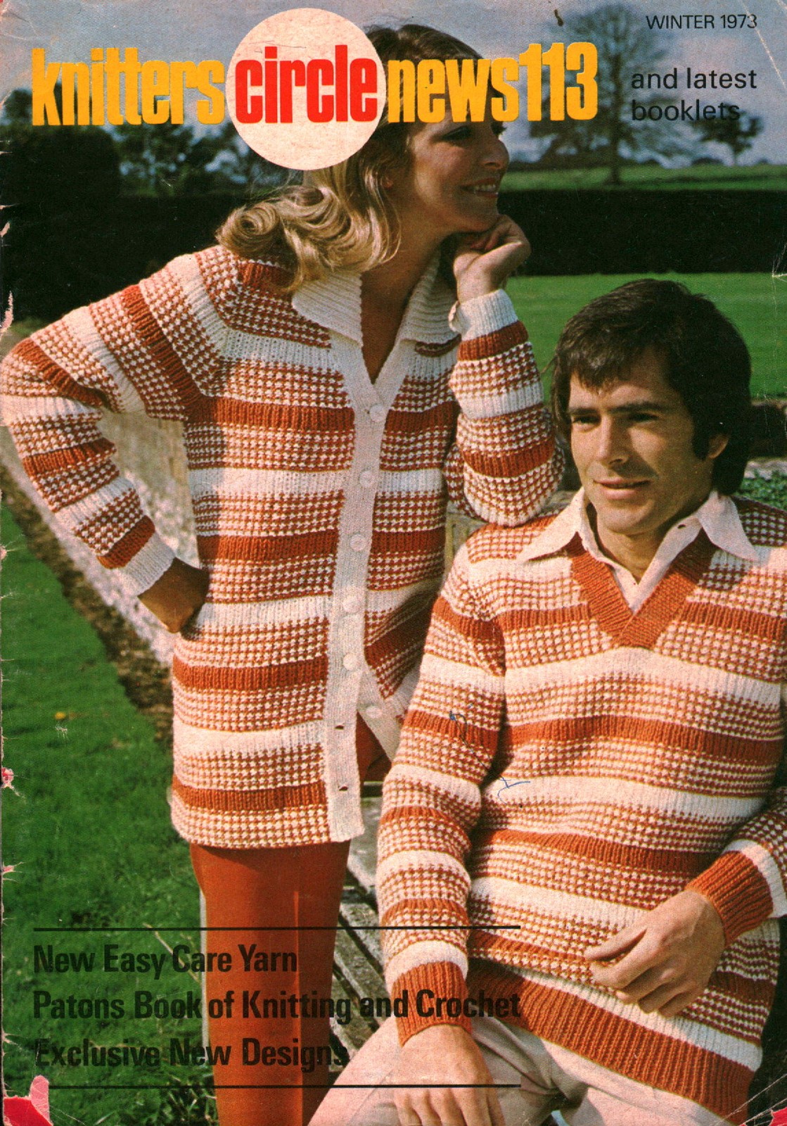 Knitters Circle News 113 | Patons Winter 1973