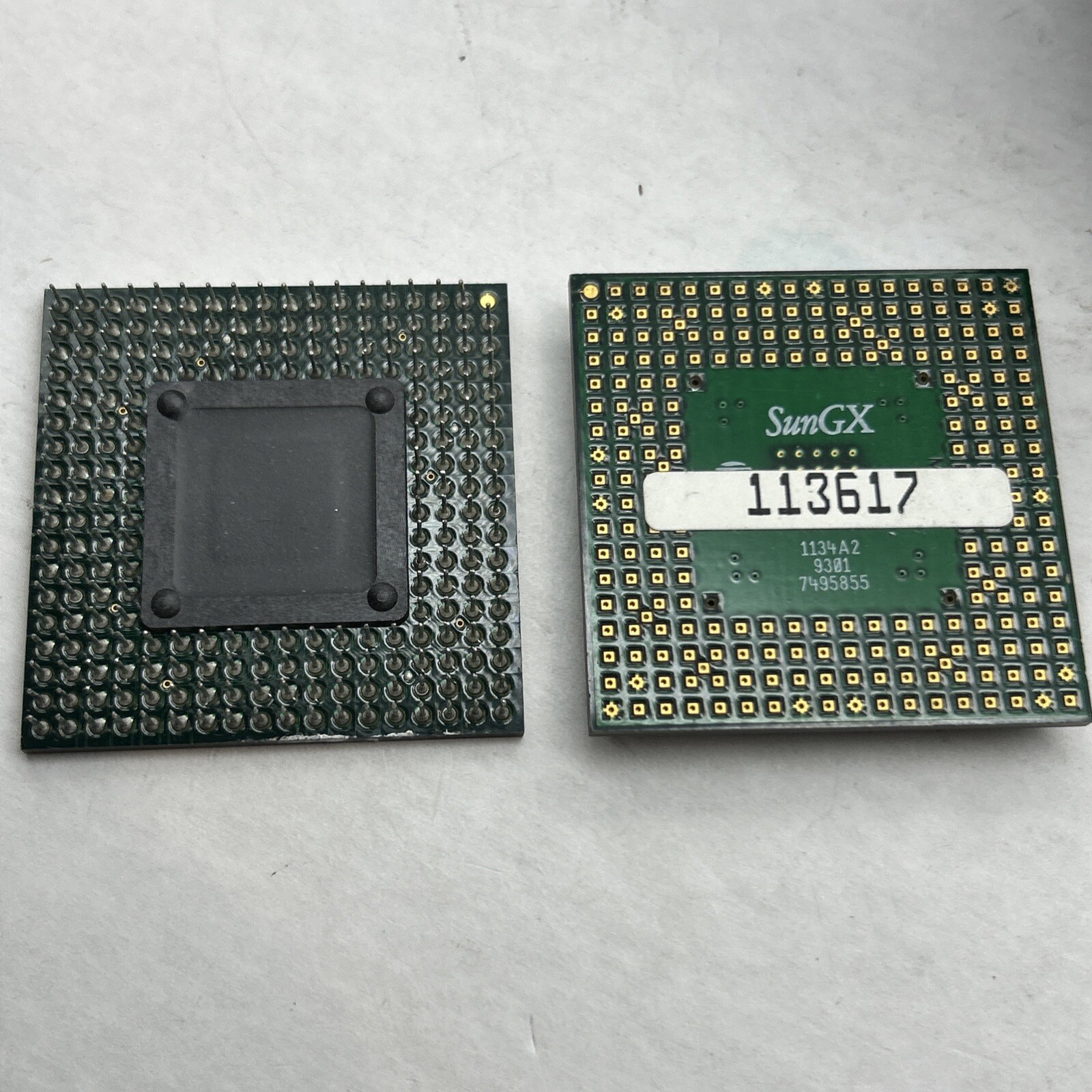 Sun Microsystems SunGX AT&T 1134A2 LSI Logic CPU Processor Board PGA223 Vintage