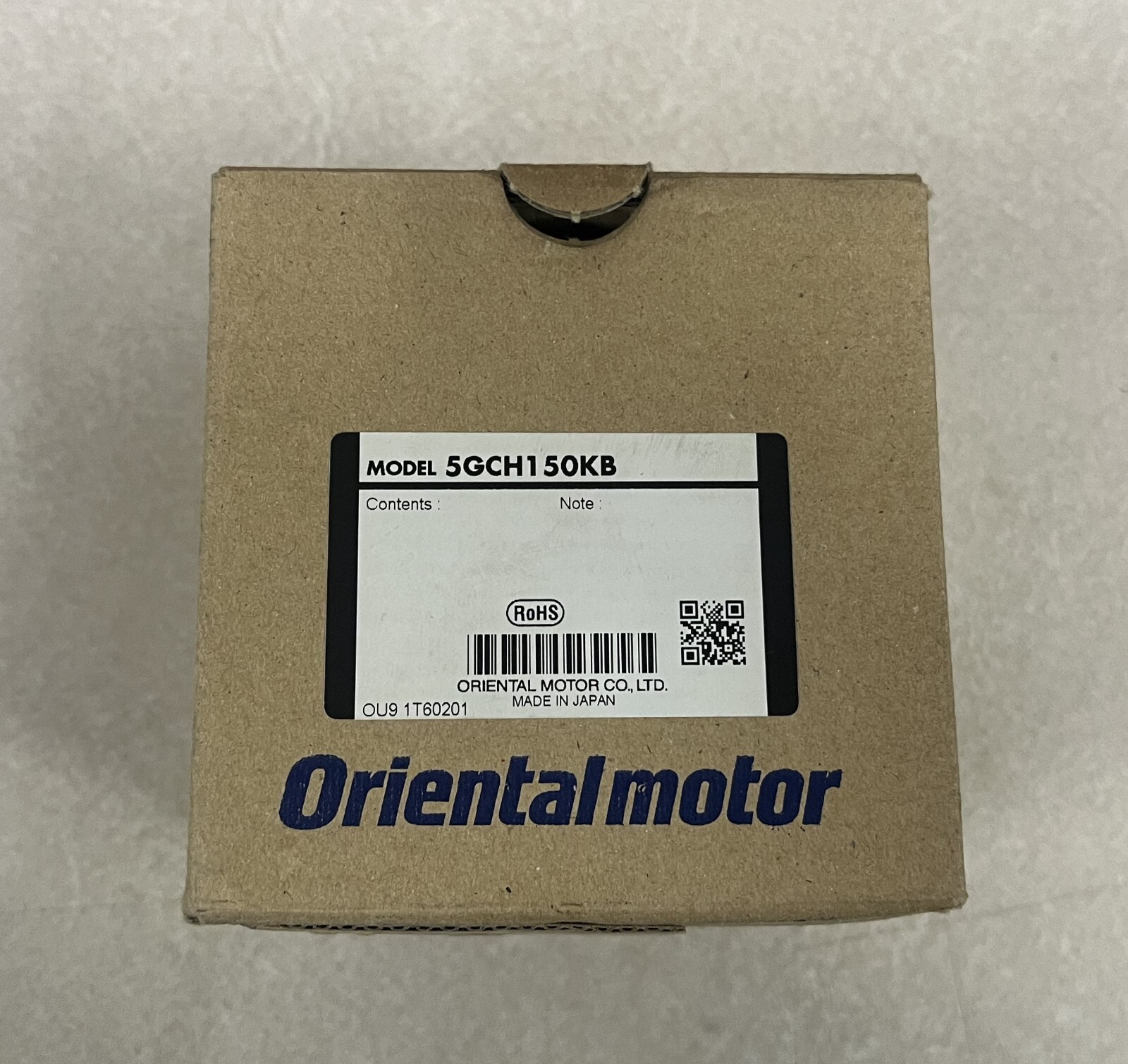 Oriental Motor 5GCH150KB Parallel Shaft Gear Head