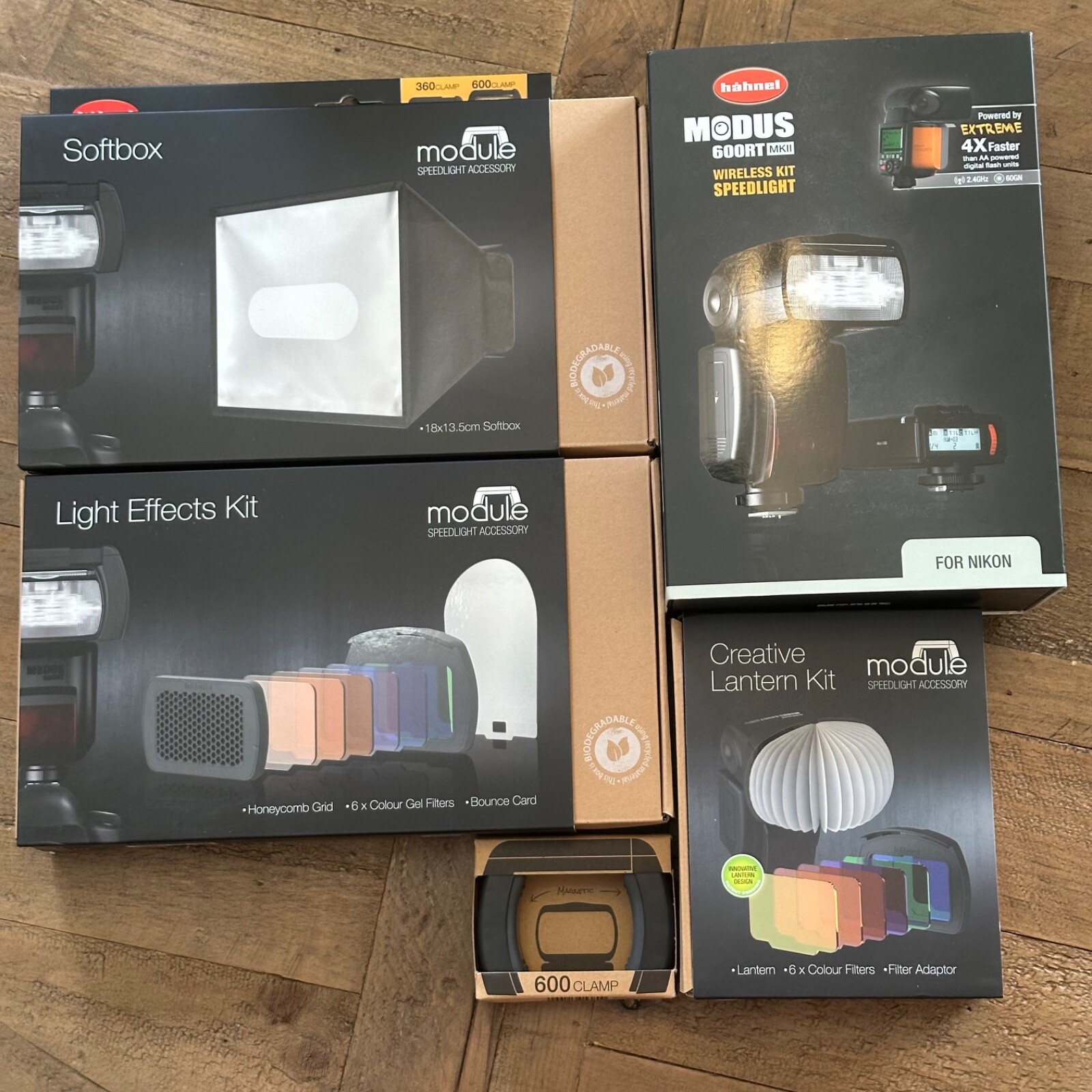Hahnel Modus 600RT MK II Wireless Kit for Nikon i-TTL Complete Kit *BRAND NEW*