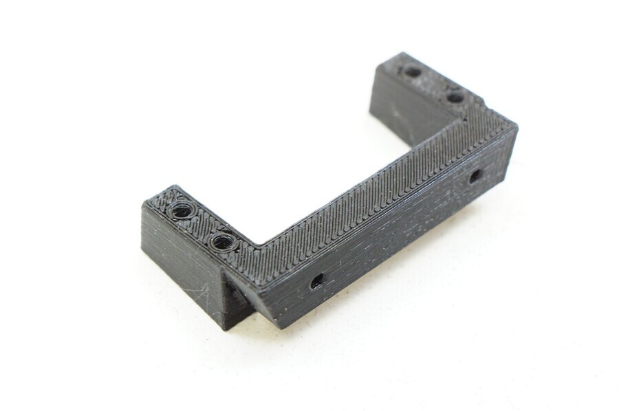 "Mini Size" Servo Mount for Mini-T 2.0 Hackfab Oval Chassis (Fits Futaba S9650)