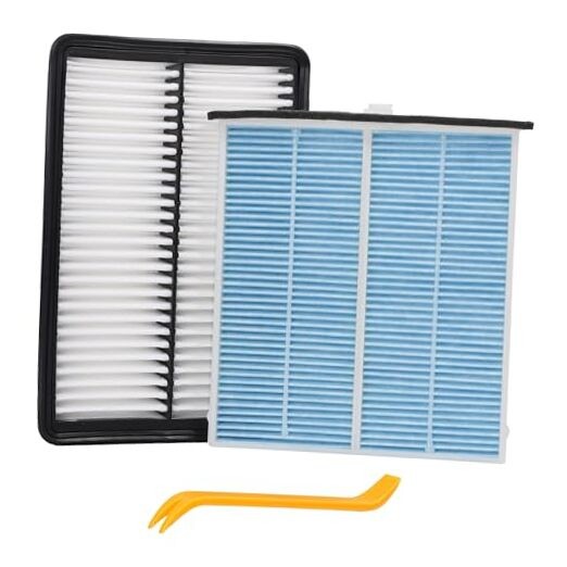 Engine Air Filter&Cabin Air Filter Combo Pack-Compatible with Mazda CX-5 CX5