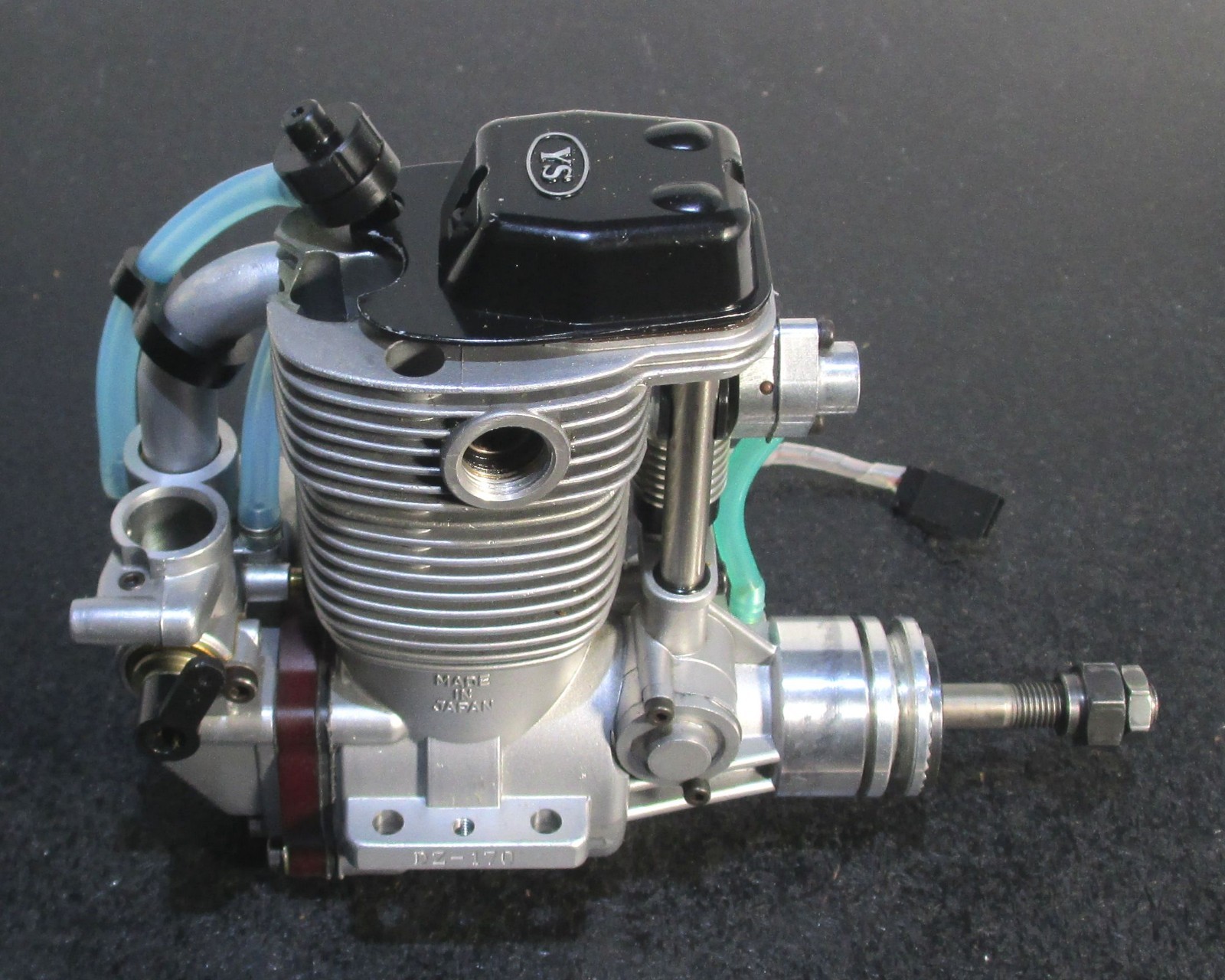 YS DZ170cdi 27.95cc 4-Stroke Glow Engine with CDi Unit and Super Mount, Used