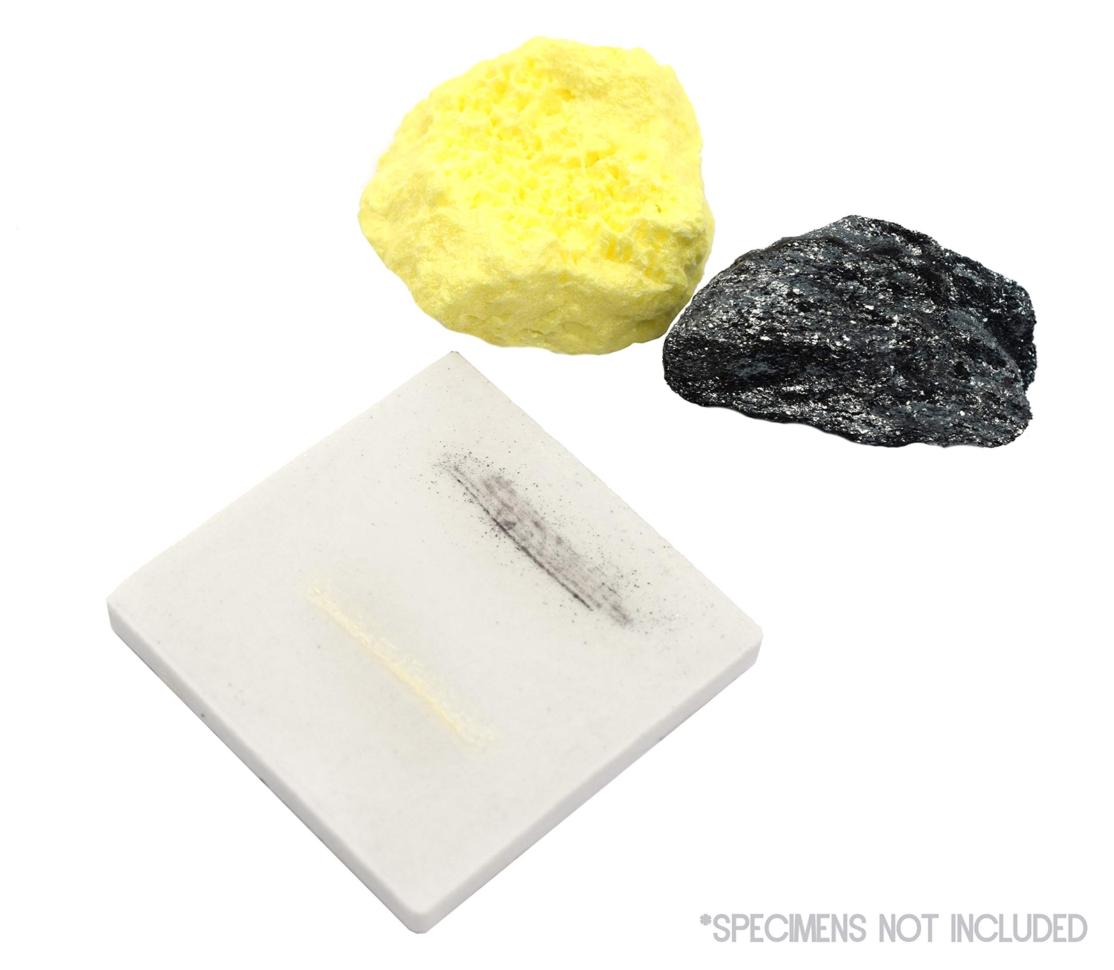 12PK Streak Plates - For Testing Rocks & Specimens - Class Pack - Eisco Labs
