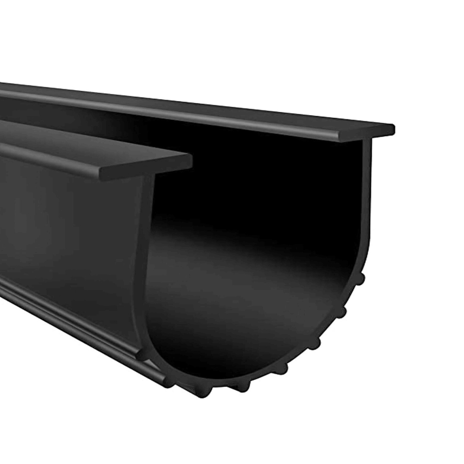 20ft Garage Door Bottom Weather Seal - 6'' T-Style, 5/16'' T Heavy Duty