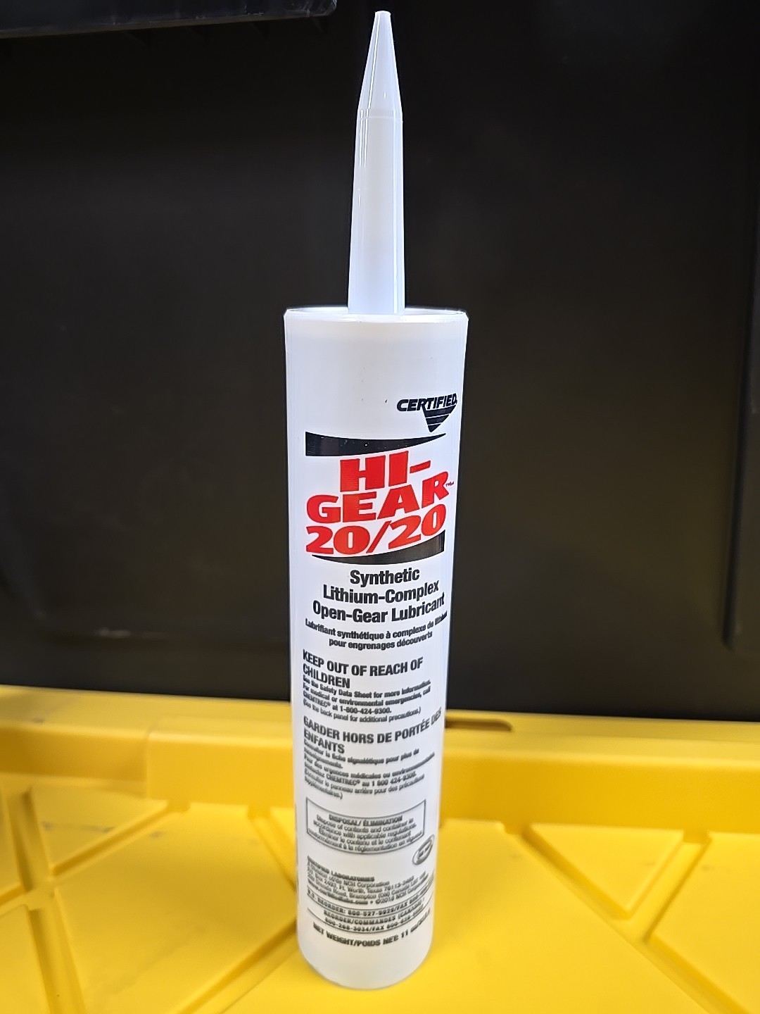HI GEAR 20/20 Open Gear Grease 12-oz. Cartridge LOT OF 4