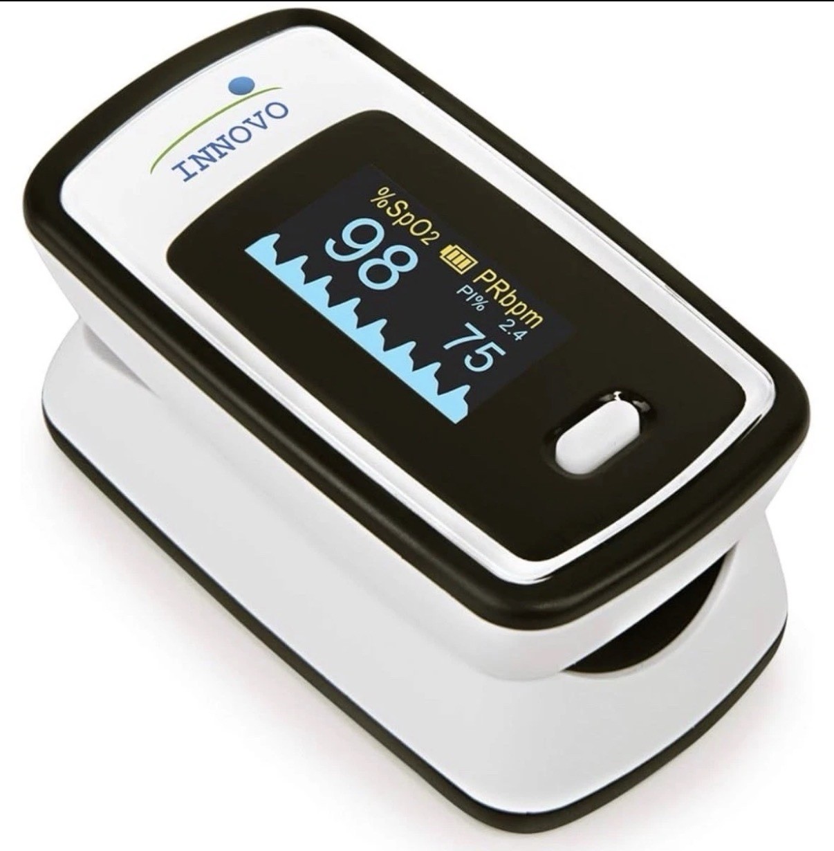 Innovo Fingertip pulse oxometer iP900AP, OLED display, Plethysmograph