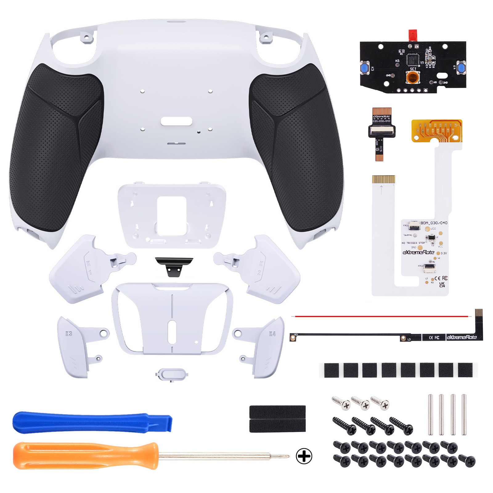 Programable RISE4 V3 Remap Kit 4 Back Buttons for PS5 Controller BDM-030/040/050