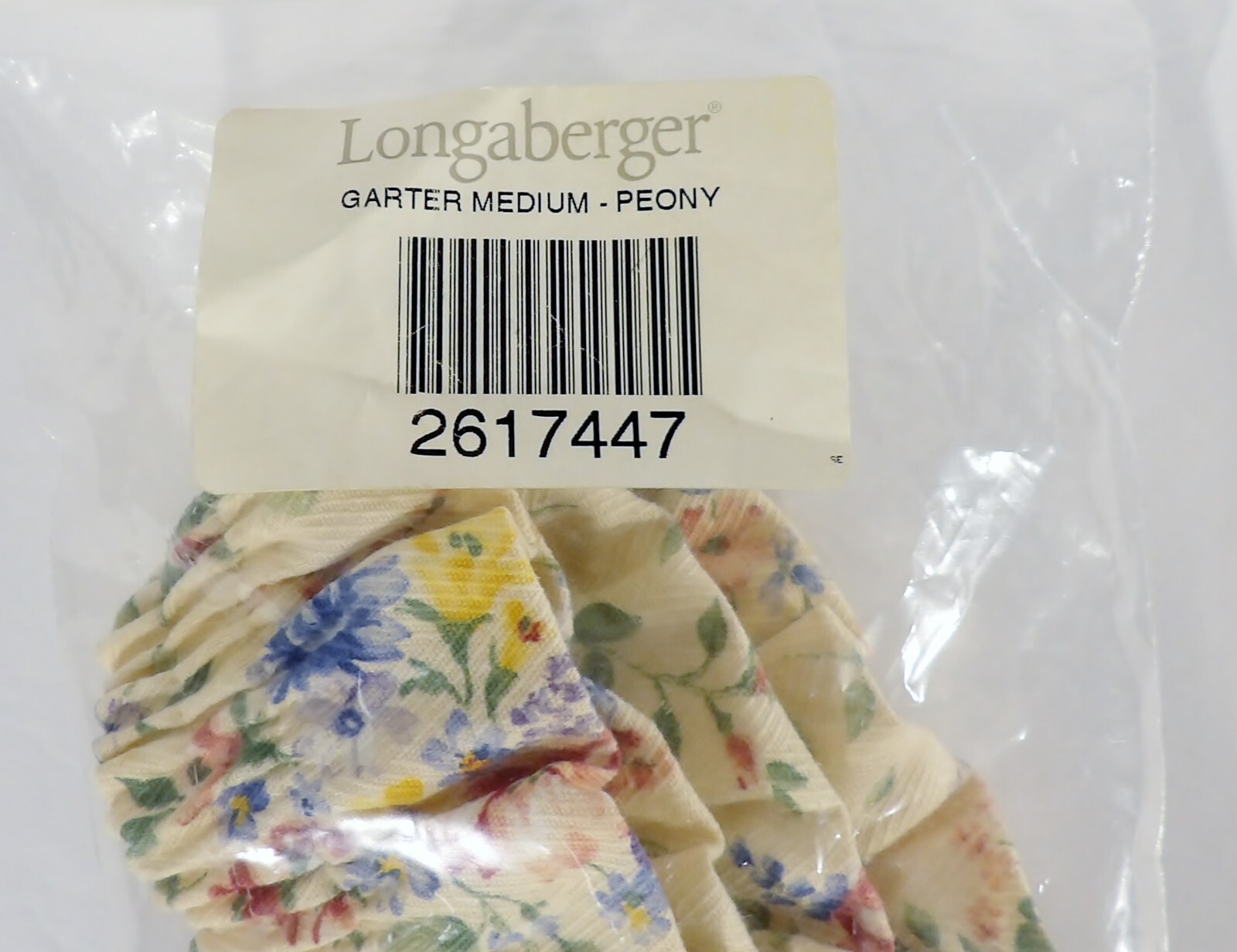 Longaberger Garter Medium Peony 2617447