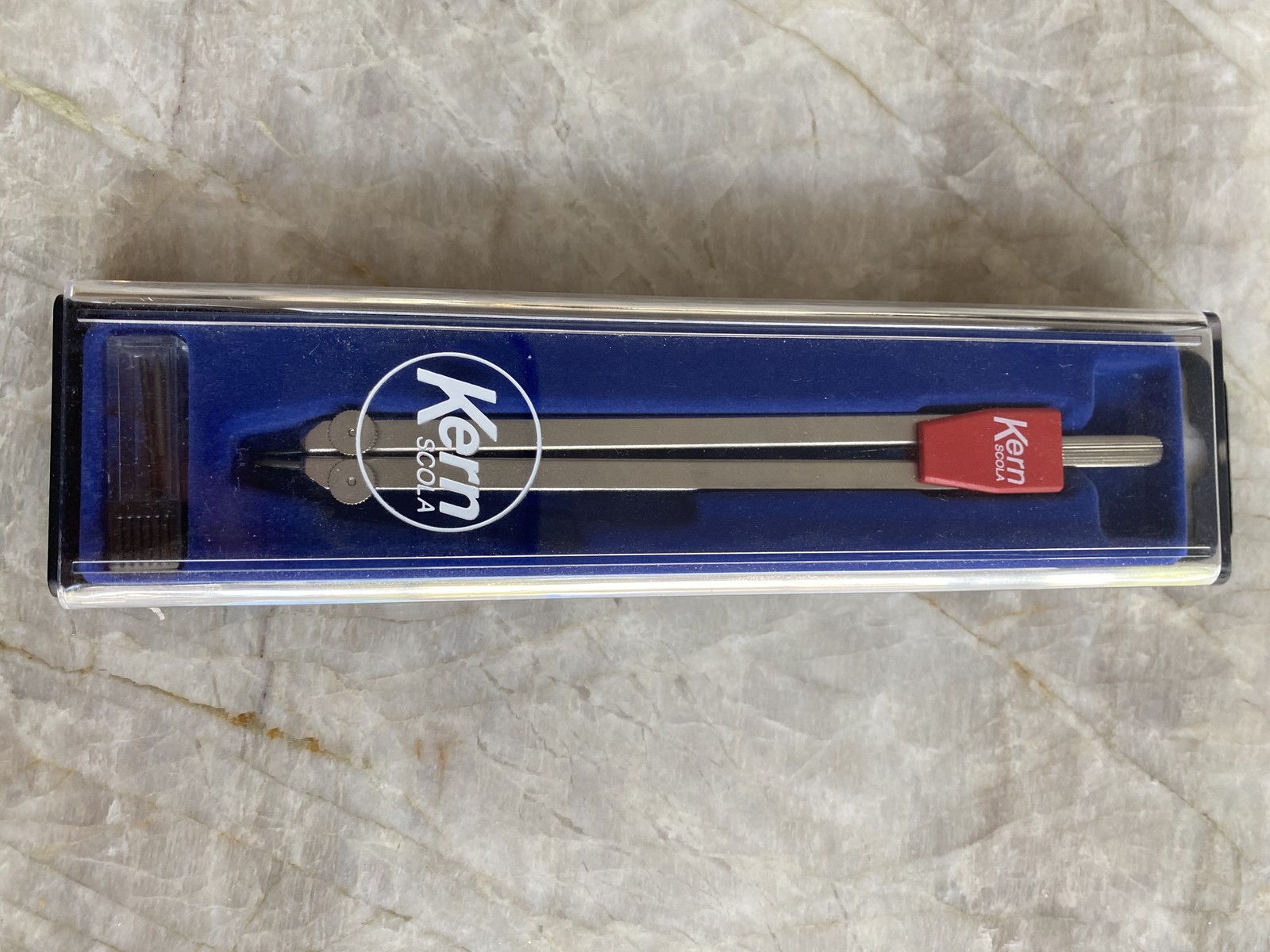 Kern Scola  Compass In Case Swiss Made For Architects Design Drafting