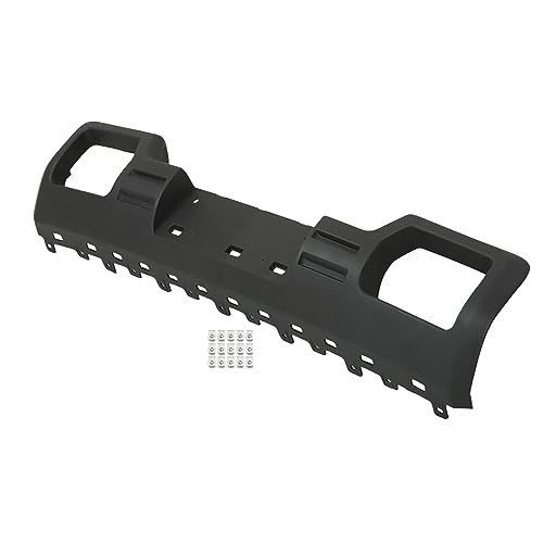 Black Front Bumper Valance Panel Plastic Replacement for 2014-2015 Sierra