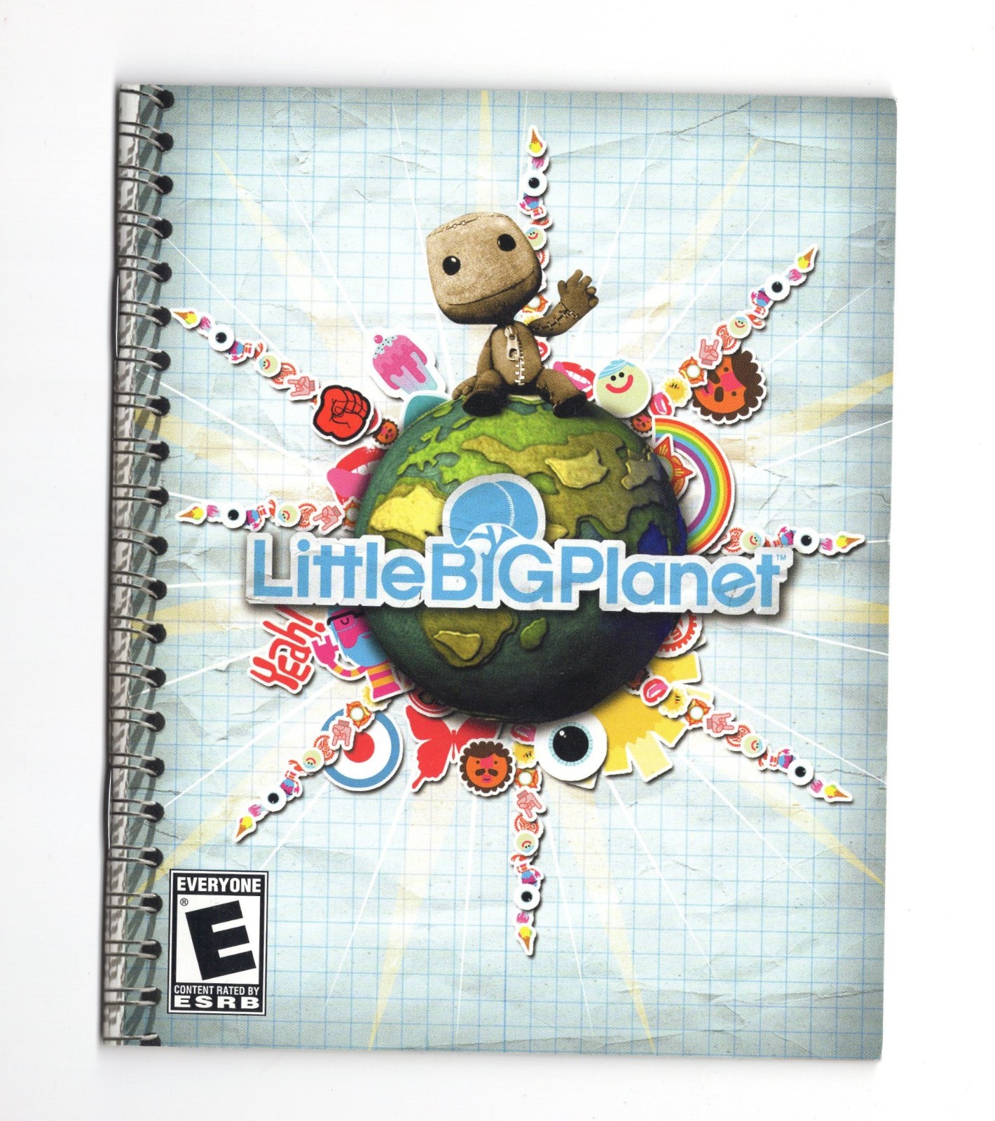 Little Big Planet PS3 PlayStation 3 Replacement Manual ONLY Official