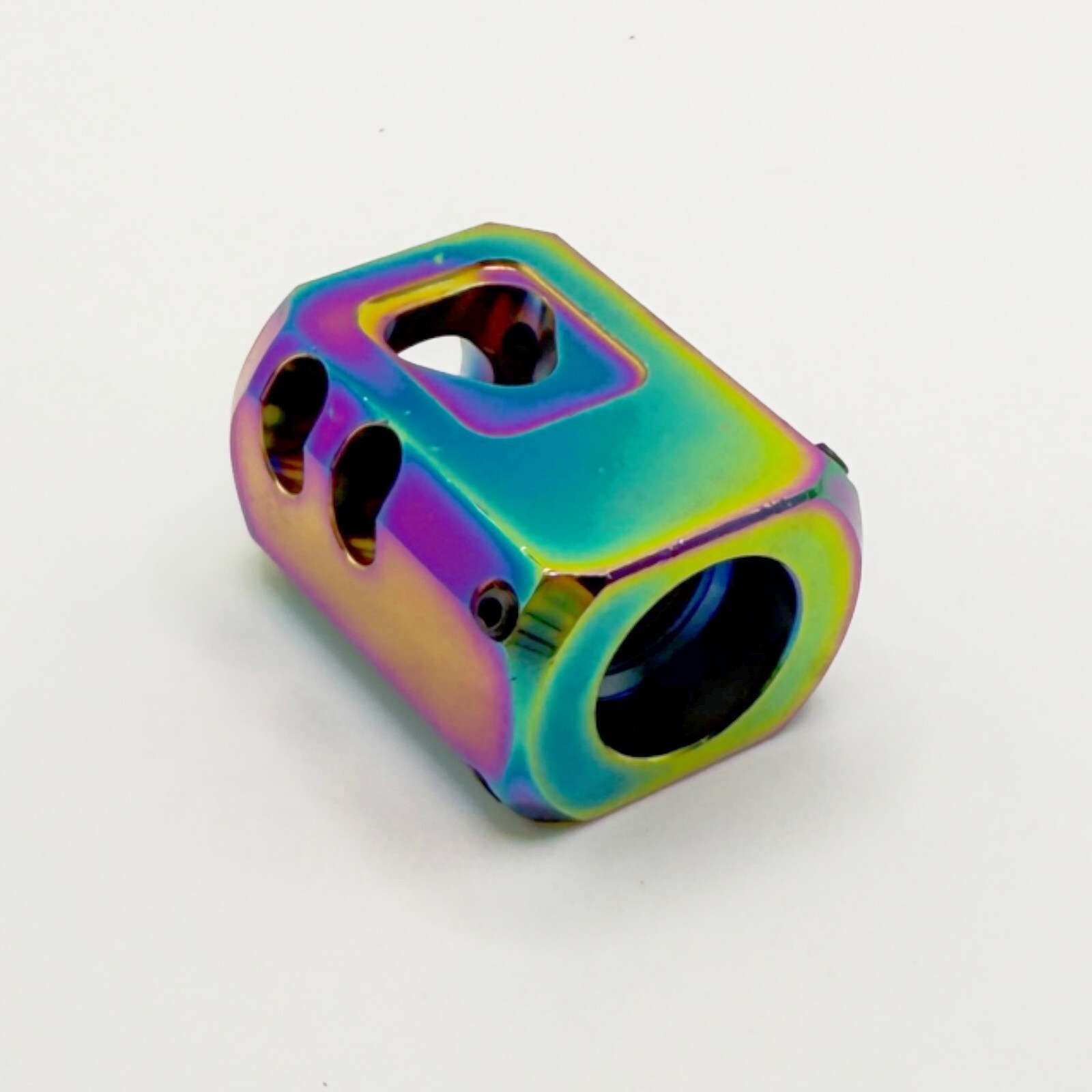 2 PK Muzzle Brake Compensator 1/2''x28 TPI For 9mm Rainbow