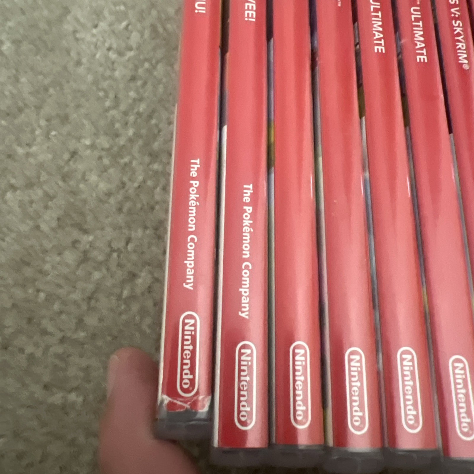 Nintendo Switch Authentic Replacement Cases CASE ONLY NO GAME
