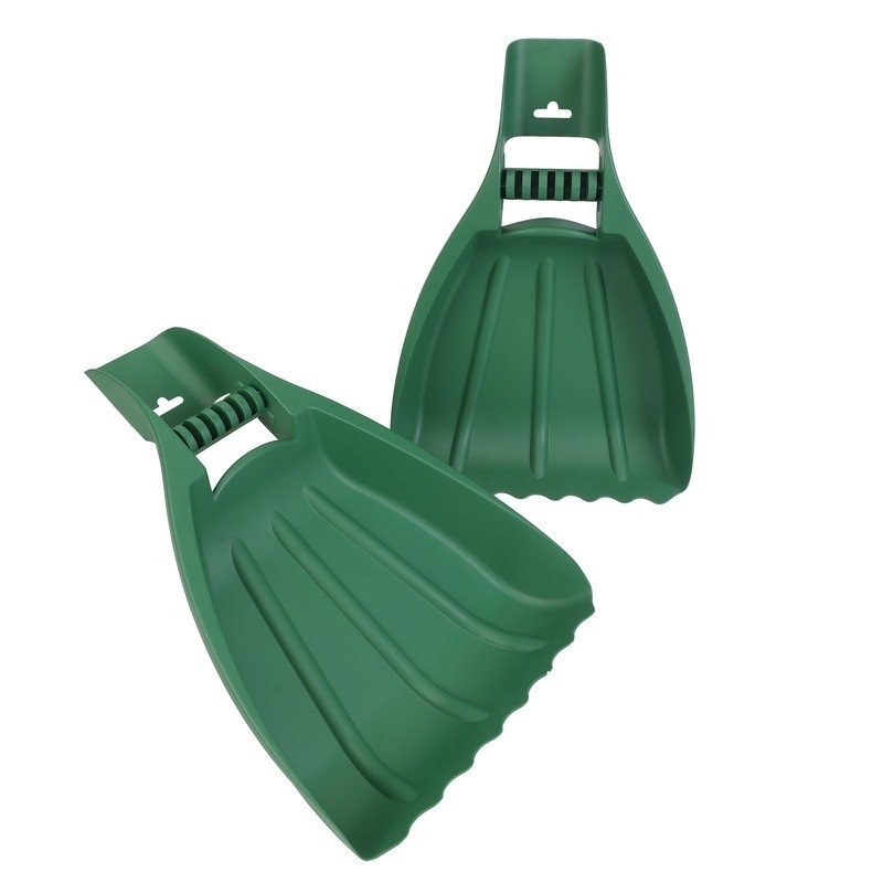 Handheld Leaf Shoveler Lightweight Durable Tool Yard Cleanup Easy Storage New