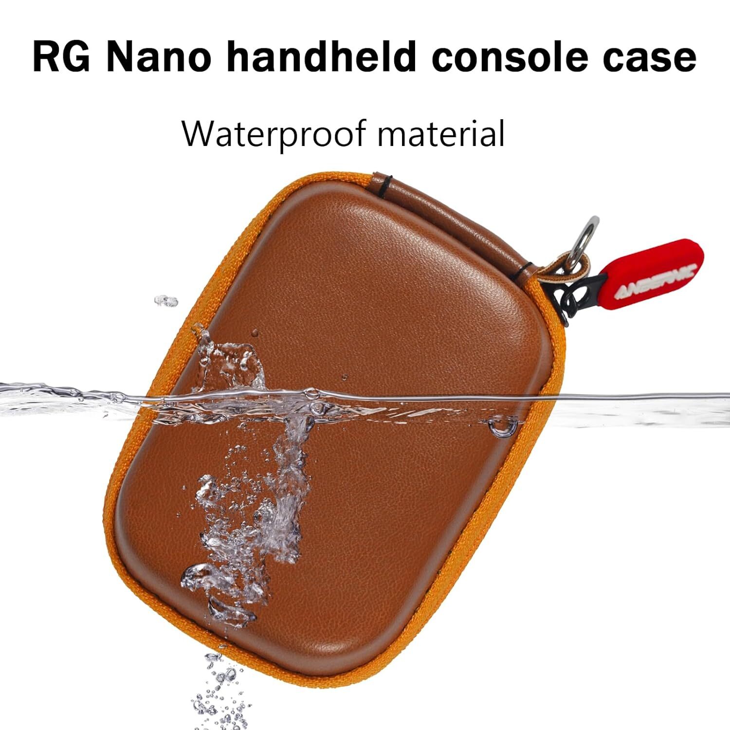 For RG Nano Handheld Retro Game,EVA waterproof Multi-function Travel Storage Bag