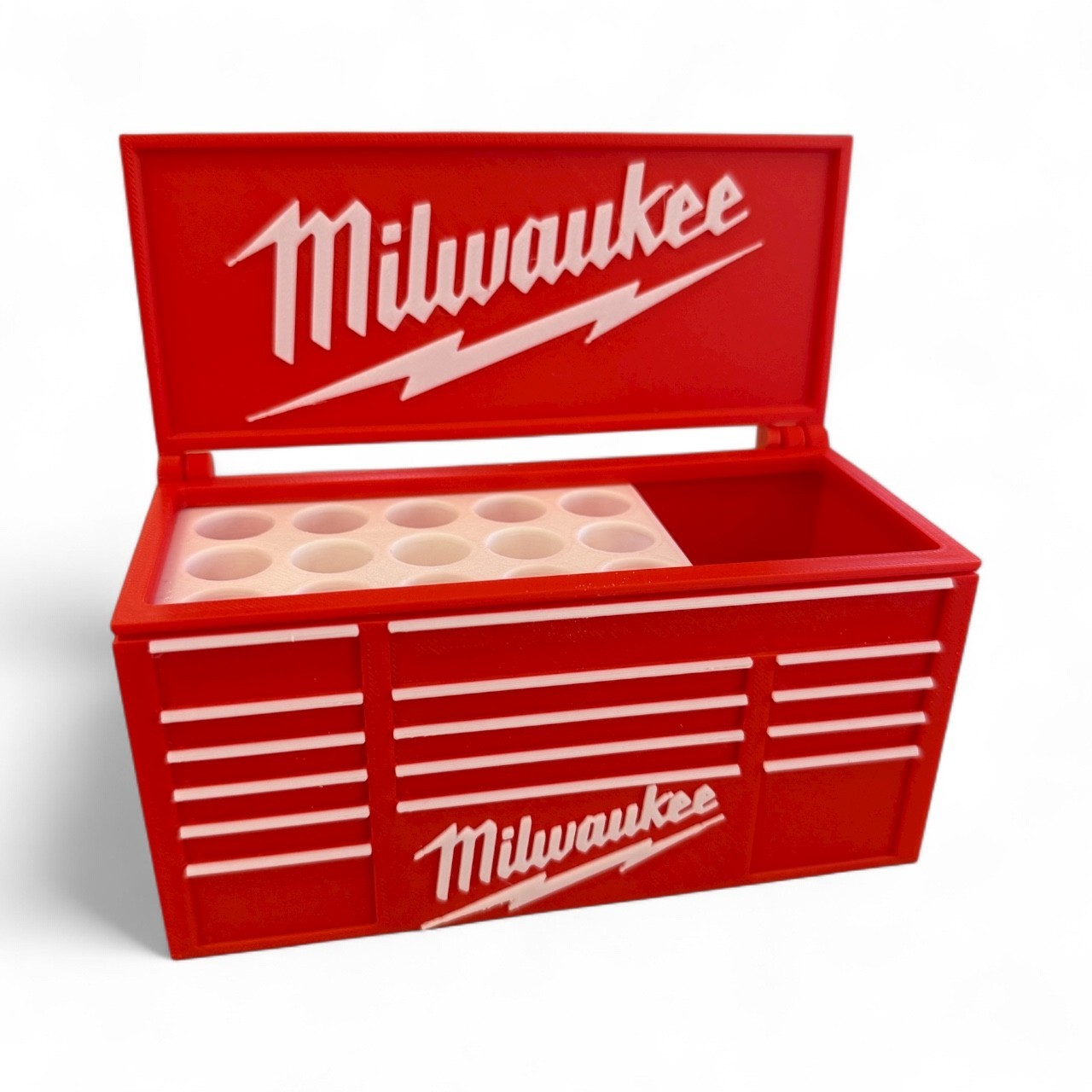 Milwaukee Workbench Toolbox Pen Holder – Tool Box Organizer for Desk