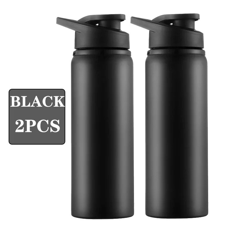 Leakproof Stainless Steel Water Bottle 600ML Portable Sports Bottle for Gym