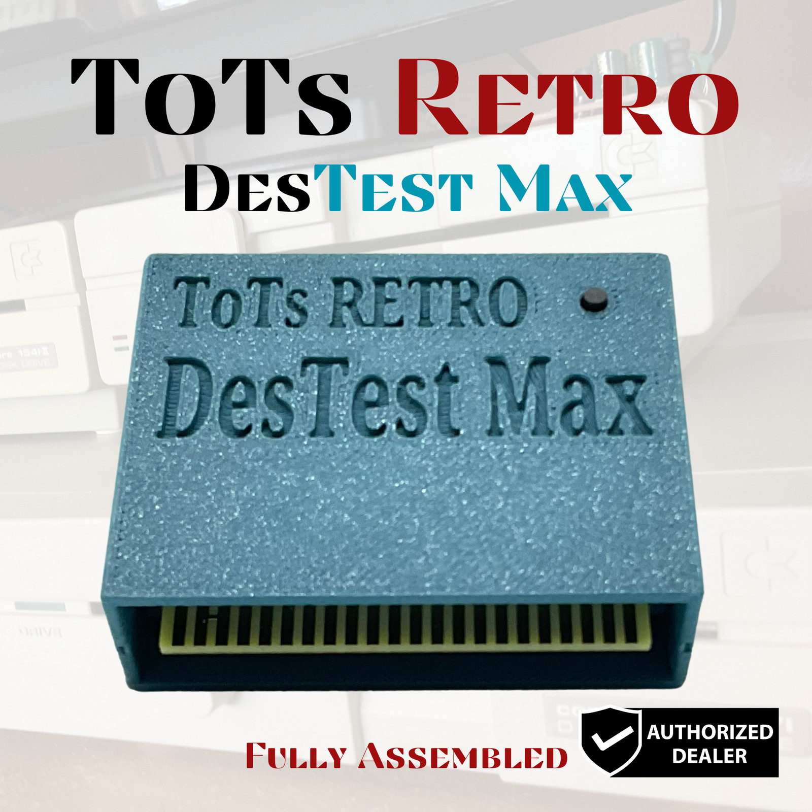 DesTEST MAX Commodore c64 c64c c128 Ram Diagnostic Cartridge