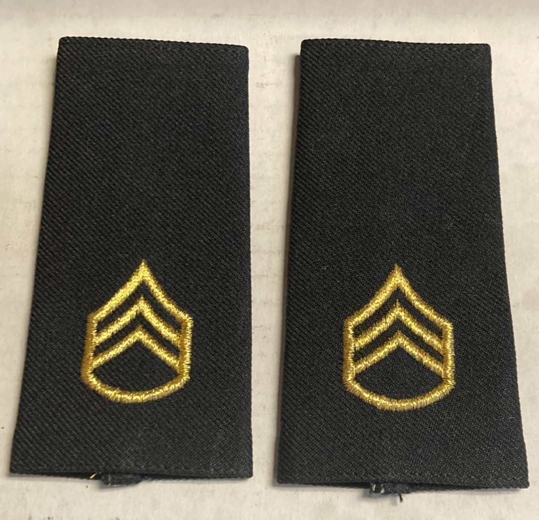 US Army STAFF SERGEANT SSG E-6 Shoulder Marks