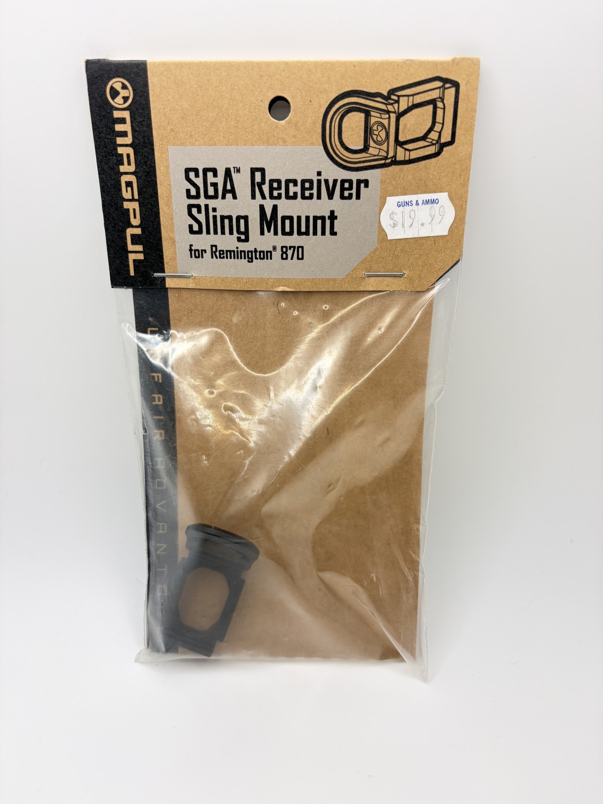 Magpul SGA Receiver Sling Mount MAG507 BLK for Remington 870 Shotgun SGA Stock