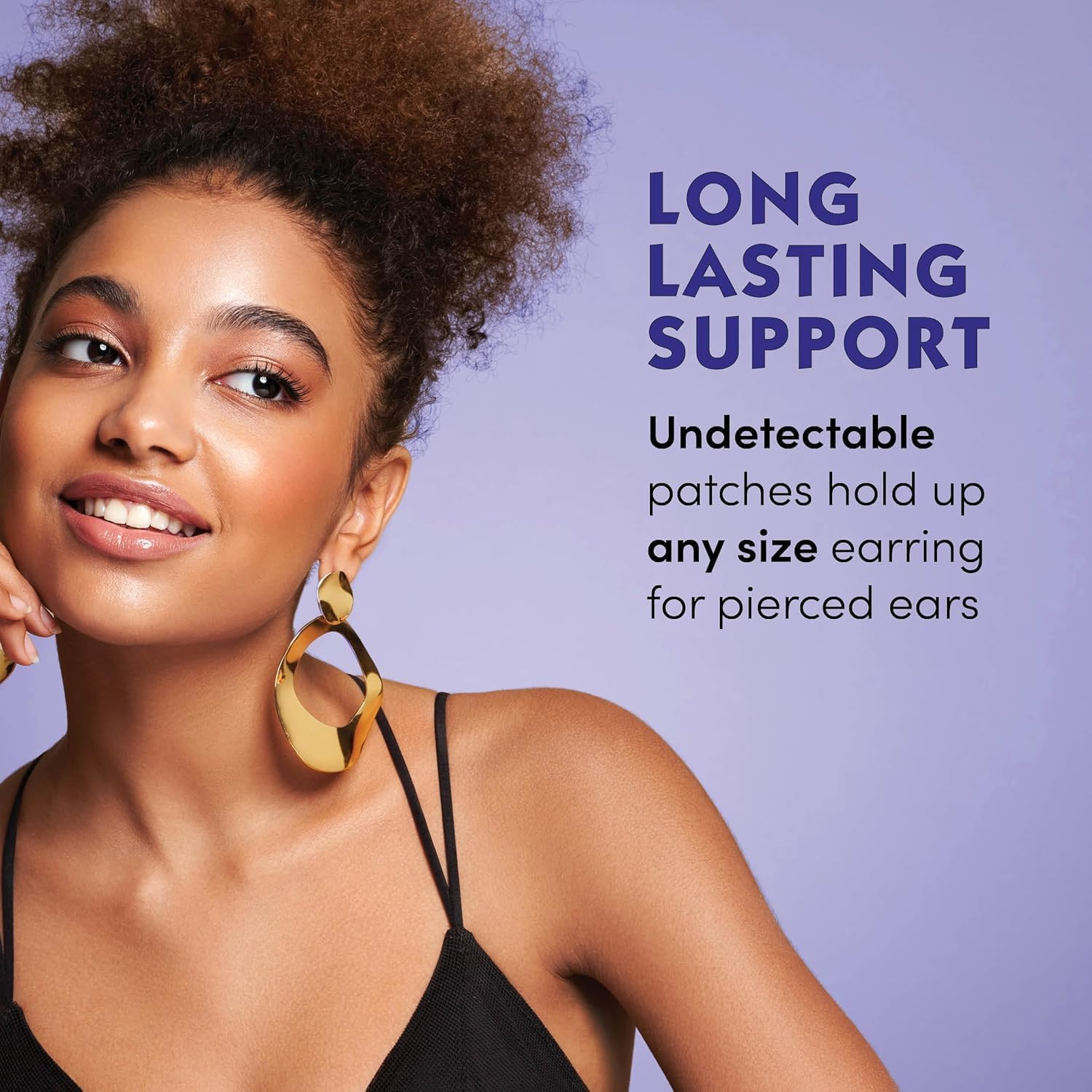 - Clear Earring Support Patches