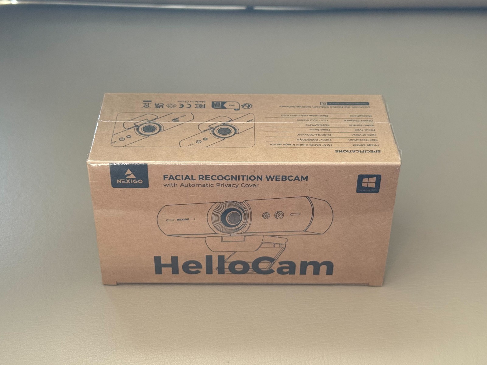 NexiGo HelloCam - Facial Recognition Webcam ~ BRAND NEW!