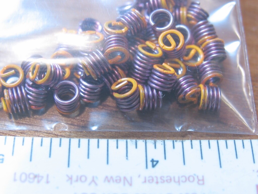 Pack of 50 Heli-Coil size 6-32 , 0.207" long
