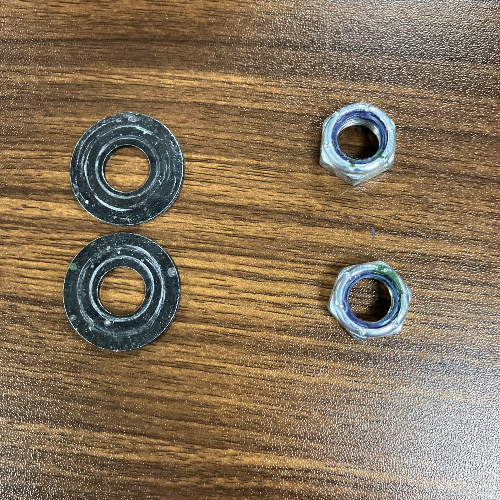 Pride Mobility Scooter Rear Wheel Two Lock Nuts And Washers