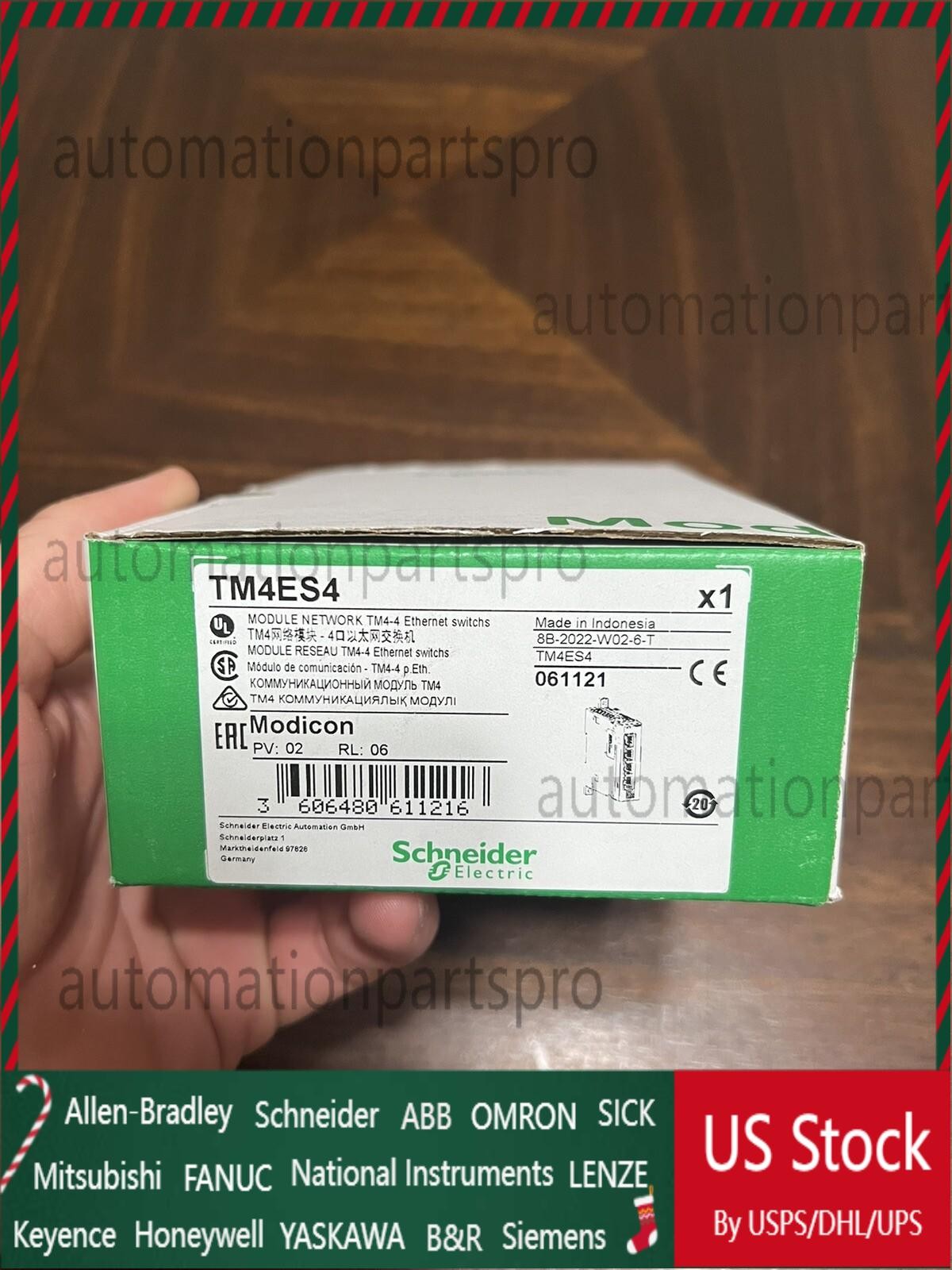 Brand New Schneider Electric TM4ES4 Modicon TM4 Ethernet Network Module