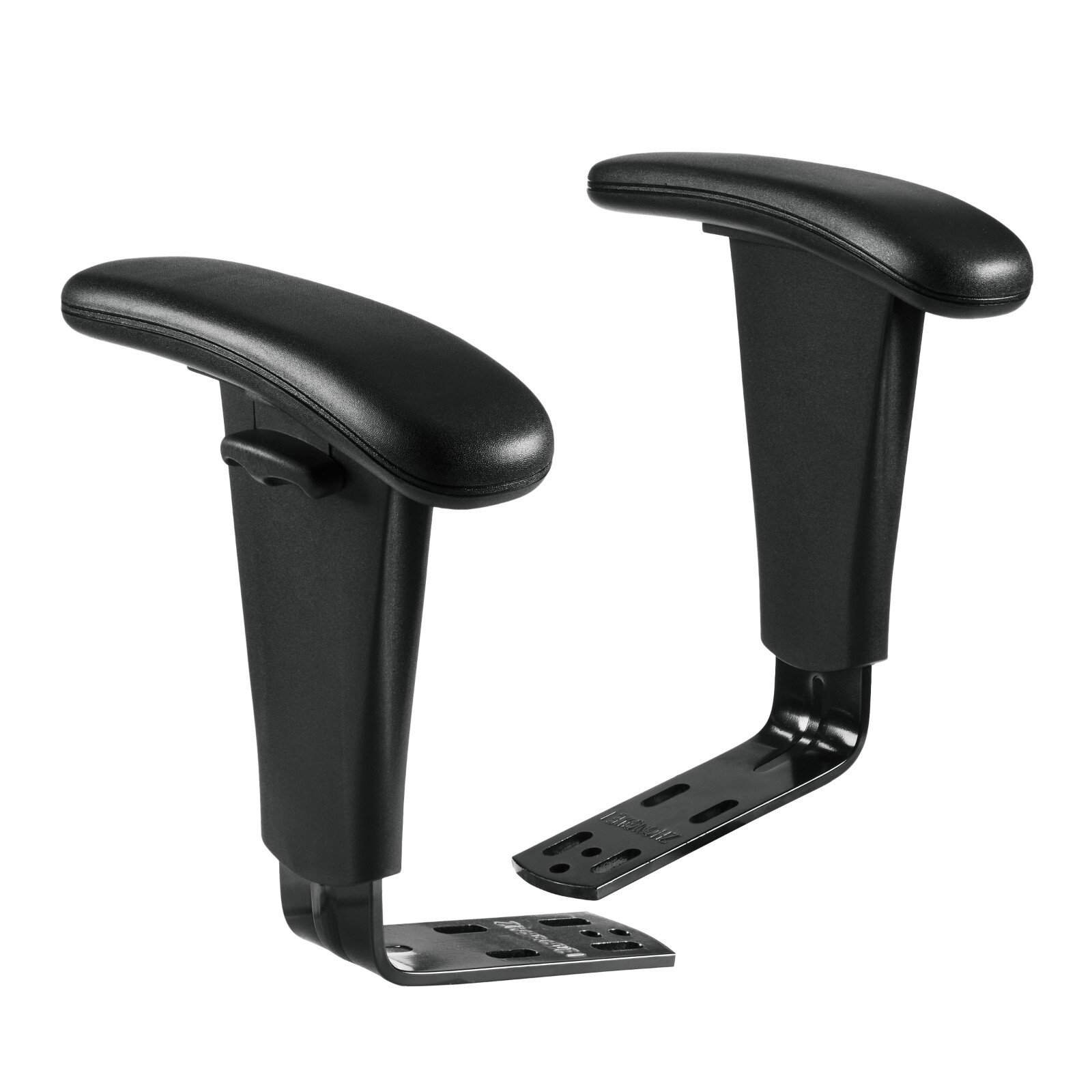 Offices to Go OTG11620 Set of Black Height Adjustable Arms Used for 3 Models