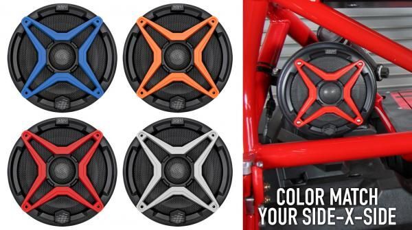 SSV Works Pair Of Blue 6.5" Speaker Grilles 170-WP-CGS-B