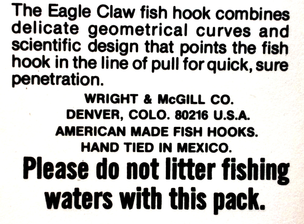 3 PACKS Eagle Claw No. 139 Snelled Baitholder Hook Size 14 Bronze 6-Count Pack