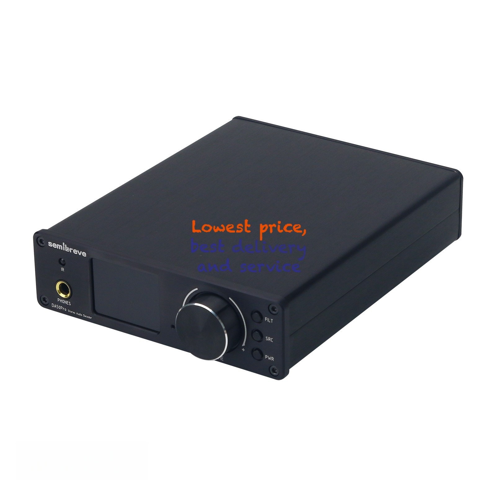 1PC Semibreve DA50Pro BT5.4 Stereo Audio Decoder Headphone Amp for XMOS