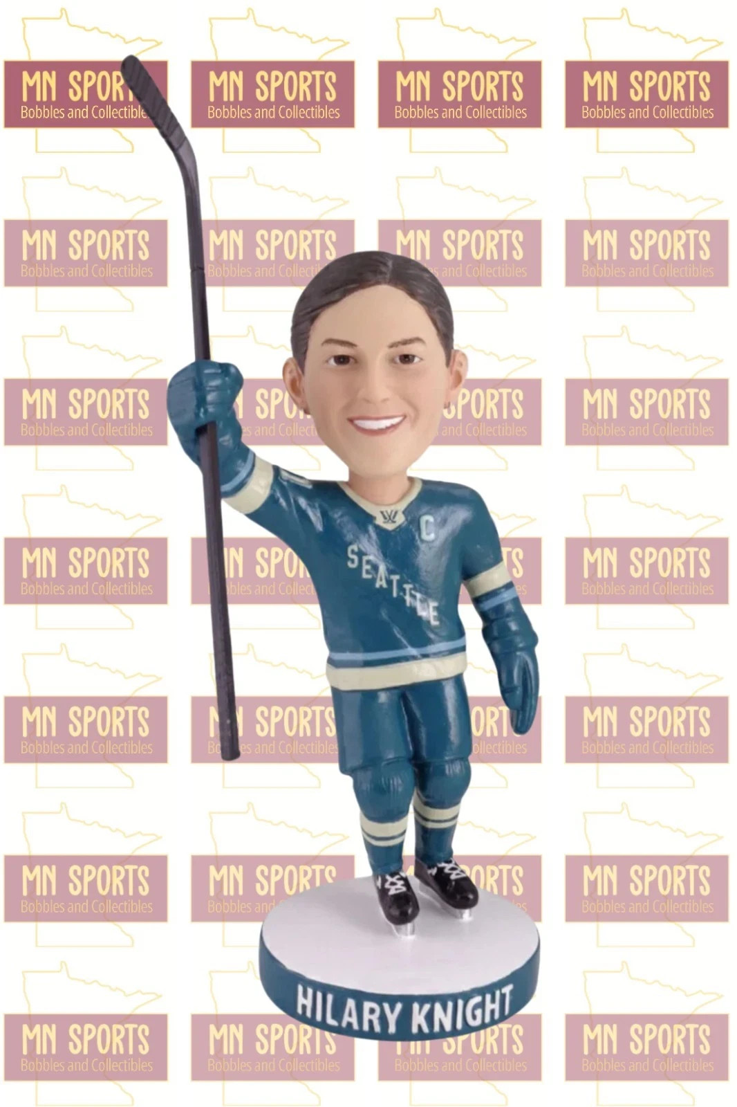 Hilary Knight Bobblehead PWHL Seattle Torrent Team USA Women's Hockey League