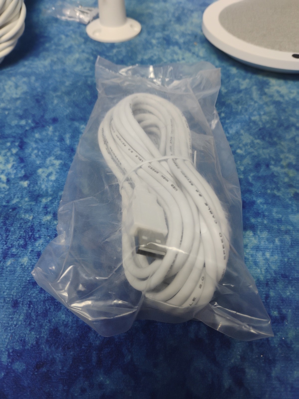 Modulit Solutions Ceiling Microphone M800. No Mounting Plate.